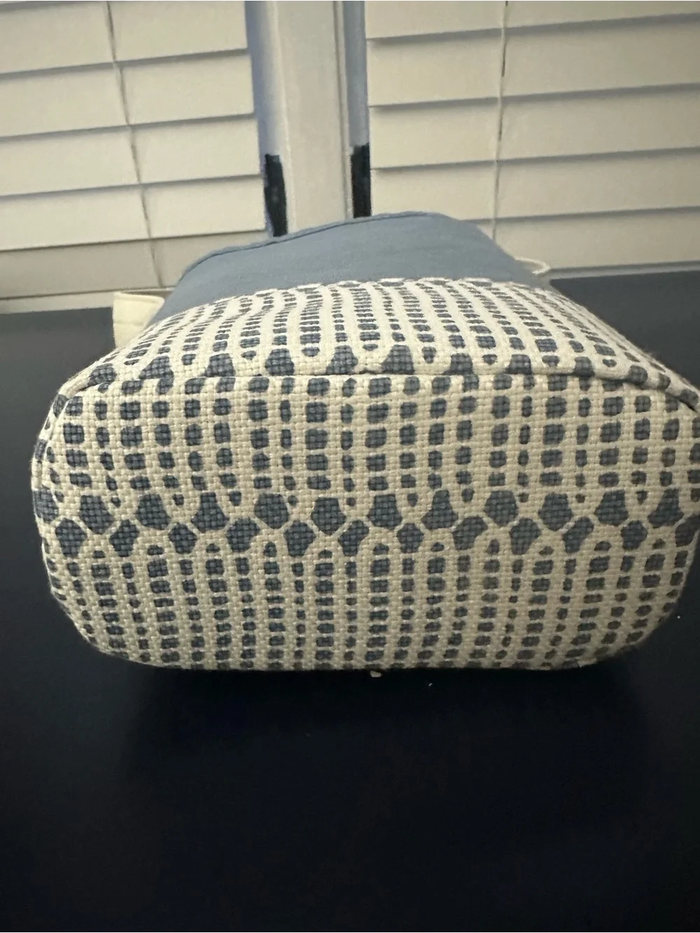 NEW Spartina 449 Canvas Wine Tote in Soft Blue